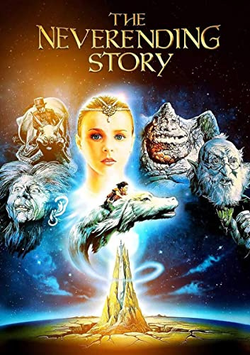 TSALF Bilder Wohnzimmer Modern Kein Rahmen Post The Neverending Story Filmposter Wandkunst 60x90cm