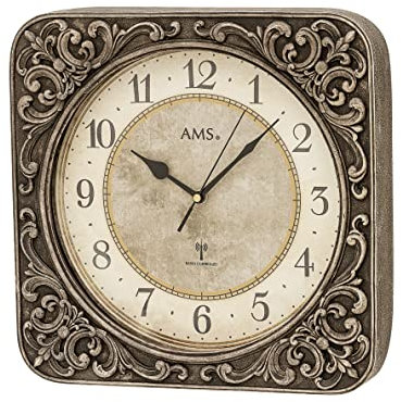 AMS 5968 Wanduhr Funkwanduhren Design