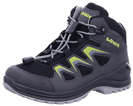 LOWA Stiefel Dreiviertel INNOX EVO GTX QC JR Graphit/avocado 28