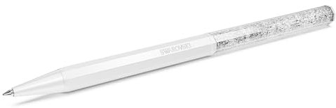 Swarovski Crystalline Kugelschreiber, Weißer Stift mit Edlen Swarovski Kristallen
