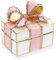 SUMNACON Mini scatola regalo con fiocco, portagioie in stile decorativo, smaltato, incernierato, per anelli di nozze, orecchini, collane, per donne e ragazze (rosa + bianco)