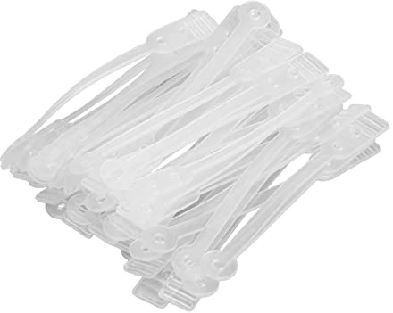 Elastico per Rulli per Capelli elastici permanente Cinturino in Silicone per Rulli Ondulati 50 Pezzi per Parrucchiere elastici x bigodini permanente Rulos para el pelo
