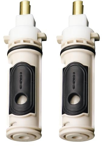 1222 Ersatz-Kartuschen-Set für Einhandarmaturen, Wanne und Dusche, Reparaturset, 2 Stück