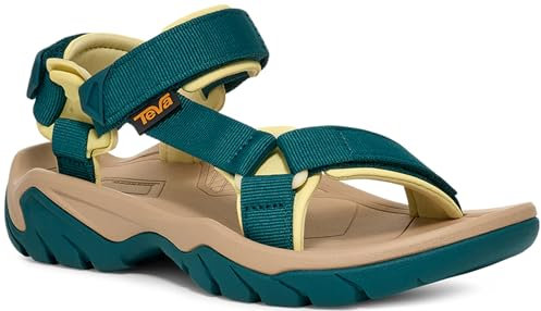 Teva Damen Terra Fi 5 Universal Sportsandale, Blau/Koralle, 42 EU