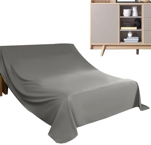 Staubschutz-Polsterstoff – Staubdichtes Betttuch, Haushaltsstaubschutz, großer Polyester-Möbelschutzstoff, Anti-Staub-Stoff für Polster, Geschäftsreisen, Reisen, Urlaub