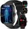 Montre Connectée Homme Femme avec ECG+HRV, 2.01 Smartwatch avec 24H Fréquence Cardiaque, Pression Artérielle, Moniteur de Sommeil, Podomètre, 100+ Modes Sportifs, Montre Intelligente pour Android/iOS
