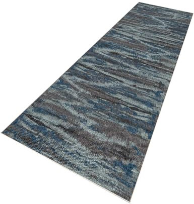 PaGuvFng Läufer Lang Flur rutschfest Teppich Küche 50 x 180 cm Waschbar Kurzflor Küchenläufer Schlafzimmer Bettvorleger für Flur Waschküche Eingang Wohnzimmer schmutzfangmatte