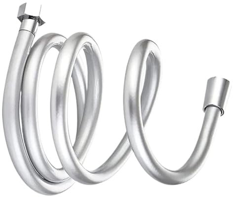 Tuyau Douche Tuyau de douche à main haute pression en PVC, interface universelle, flexible, anti-enroulement, antidéflagrant, accessoire de salle de bain(Type B-1m)