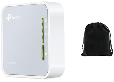 TP-Link AC750 - Router inalámbrico de viaje TL-WR902AC - Dual Band 2.4GHz/5GHz Wi-Fi, Nano Design portátil, intercambio y carga de archivos USB, múltiples modos: Router/Hotspot/Extender/AP, incluye