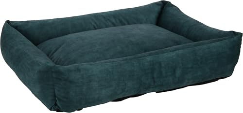 Flamingo hundebett - katzenbett - Bett Felize blau - waschbares hundebett mit Griff - 100x80x25cm