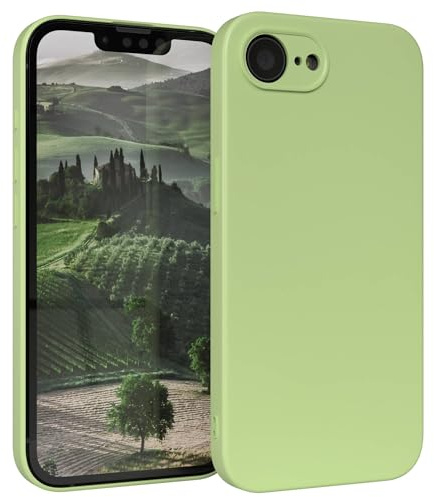EAZY CASE - Silikonhülle für iPhone 17e Hülle Silikon Case Grün weich stoßfeste Handyhülle Schutzhülle mit Kameraschutz Dünn Premium Schutz Cover TPU Phone Bumper in Pastell Hellgrün Matt
