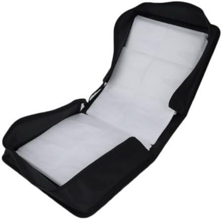KICHOUSE Borsa Porta CD e Dvd Portatile da 400 Dischi, Nera