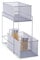 Zeller 17759 Etagenregal mit 2 Ausziehkörben, Mesh 17,5 x 35 x 42 cm, sonstige