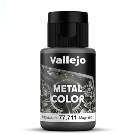 acrylicos Vallejo (32 ml Magnesium Metall Farbe