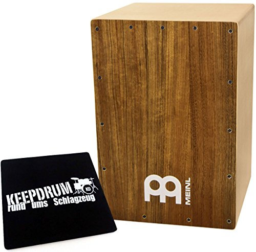 Meinl MYO-CAJ-OV Cajon Bausatz Ovangkol + keepdrum Sitzpad CP-01
