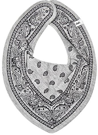 Pippi Baby Mädchen Jungen (0-24 Monate) Schal, Paisley Muster (Paisley grau)