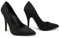 Bismaa Mens Womens Drag Queen Cross Dresser HIGH Heel Pointy Toe Court Shoes Big Sizes UK 9,10,11,12 (UK 12/EU 46, Black Suede)