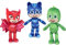 Play by Play PJ Masks - Komplet Set 3 Plüsch 35cm - Pyjamahelden - Catboy Eulette Gecko - Plush offiziell Howlette Gekko