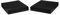 Fluance High Density Acoustic Foam Isolation Pads for Bookshelf Speakers and Studio Monitors, 10 x 7.5, Improved Sound, Vibration Damping, Multiple Listening Angles - Pair (SP05)