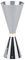 Jigger, 30ml 60ml In Acciaio Inox Jigger Forma Del Cono Bere Vino Tazza di Misurazione Bar Accessori Strumento