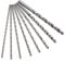 1pc Metal Drilling Twist Drill Bits HSS 400mm Extra Long Drill Bit 6/7/8/9/10/11/12/13/14mm Extra Long High Speed Cobalt Steel,12mm