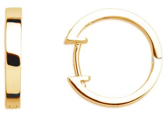 Xenox Ohrringe XS8542G Damen Creolen Sterling-Silber 925 Gold