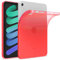 Okuli Transparente Silicona Funda Cubrir Cubierta Caucho Caso para Apple iPad Air 4 (10.9) en Rojo