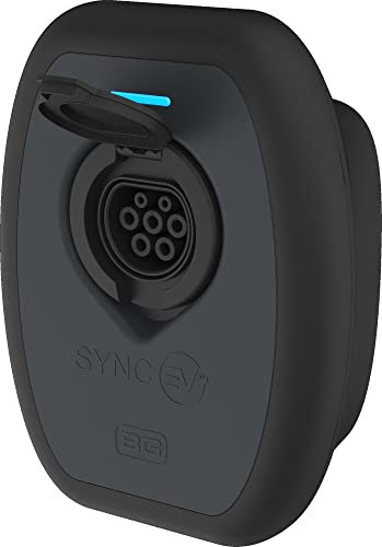 SyncEV BG socketed 7.4kW wall charger with WiFi and Smart! functionality