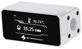 Barrowch OLED-Temperaturanzeige mit Alarm und intelligenter Abschaltung