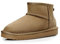 ROSIANNA Damen Klassische Mini Mode-Stiefel Wasserdicht Schlupfstiefel Leder Winter Boots (Chestnut, adult, numeric_40, numeric, eu_footwear_size_system, medium)