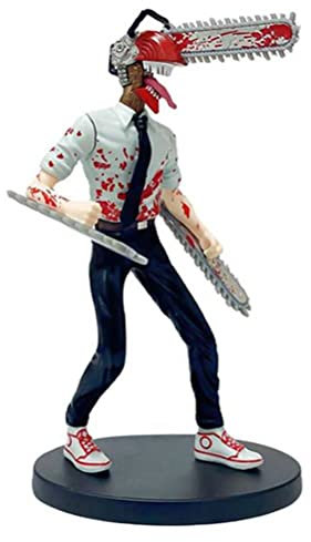 GREMBI 18Cm Chainsaw Man Pochita Pvc Statue Anime Figures Action Figure Chainsawman Model Collection Doll Decoration Toy Gift