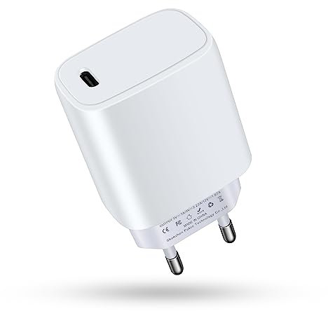 20W USB C Netzteil Stecker,USB C Adapter für Samsung Galaxy A16 5G/A55/A15/A35/A54/A14 5G/A34/S25/S24/S23/S21,iPhone 16/15 Pro,PD 3.0 USB C Ladegerät Ladestecker,Schnellladegerät USB C Ladeadapte