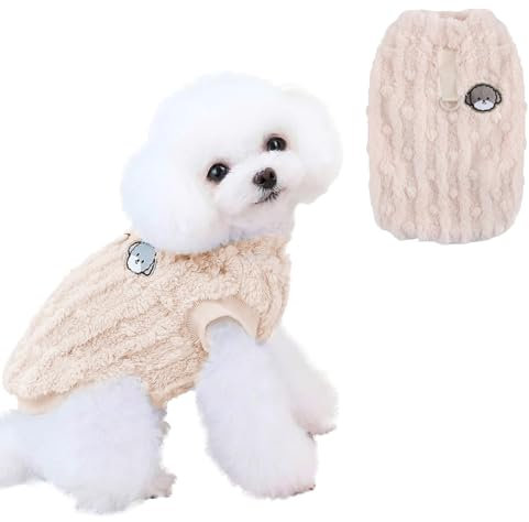 ACTOYS Hundepullover für Kleine und Mittelgroße Hunde und Katzen - Winter Warmer Pullover, Katzenpullover, Hund Kleidung