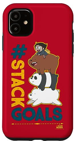 iPhone 11 We Bare Bears Stack Goals Case