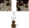 LED-Vintage-Kerosin-Lampe, Vintage-Kerosin-Lampe, elektronische Schwingkerze, Vintage-elektrische Öllampe, Tischlampe, flammenlose LED-Kerzenlaterne, Kerosin-Öllampe, Vintage-Tischlampe A (Kupfer)