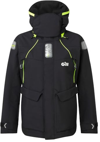 Gill Womens OS2 Offshore/Coastal Sailing Jacket - Black OS26J 14