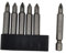 6Pcs 50mm JIS Screwdriver Bit Set with Magnetic Tip,1/4 Hex Shank, S2 Alloy Steel & 6-Hole Storage Strip-Perfect for Japanese Motorcycles, Cars，Bicycle & Equipment (#1x6)
