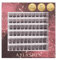 AYLASHES - DIY Press on Wimpernextensions SECRET AGENT | Mixed Box (60 Wimpernsegmente) | Bis zu 5 Tage Halt | Wimpern DIY Set für zu Hause | künstliche Wimpern | Cat eye lashes | lash extension set