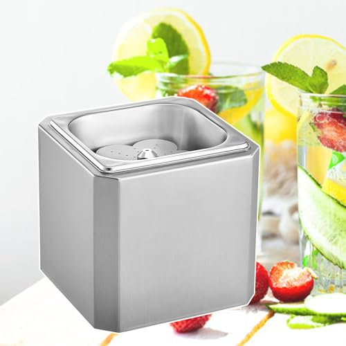 XEEAOFE Druck-Glaskühler CO2-Glasfroster, Gehäuse Aus Edelstahl, Drücken Zum Sofortigen Kühlen, Perfekt Für Bar, Restaurant, Haushalt,220V