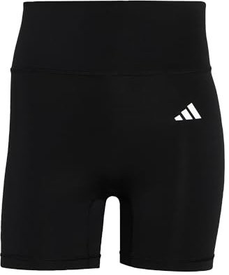 adidas Damen Optime Essentials Workout Short Leggings Tights, black, XXL