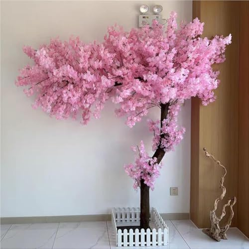 Árbol de cerezo artificial para decoración de interiores y exteriores, perfecto para el hogar, jardín, fiesta, boda, hotel