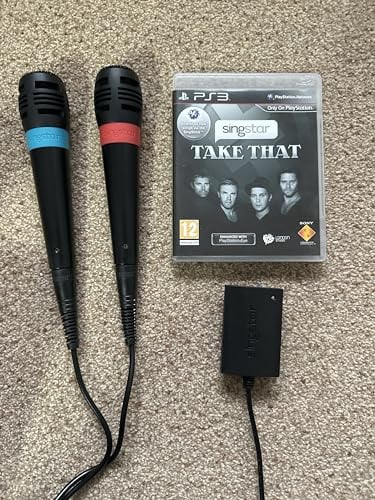 Singstar Take That & 2 Kabelgebundene Mikrofone PS3