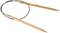 KnitPro K35323 Rundstricknadel, Birkenholz, Braun, 60 cm x 6.5 mm