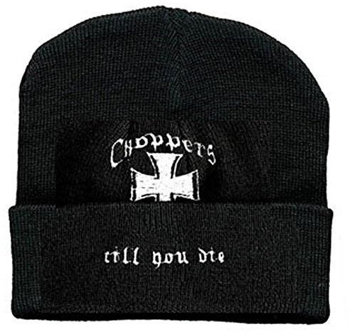 Hip-Hop Mütze Choppers Till You die 51084 schwarz