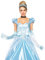 LEG AVENUE Damen Classic Cinderella Kost me, Blau, Large EUR 40