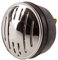 Hupe (Signalhorn) für Gleichstrom 6V + 12V - mit Edelstahlblende - für Simson Schwalbe KR51, SR4-2, -3, -4, DUO