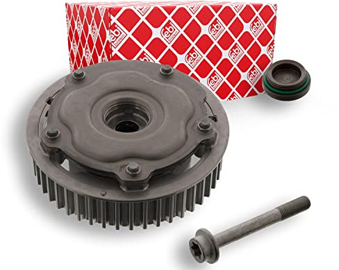 febi bilstein 46118 Nockenwellenversteller mit Schraube, 1 Stück | Kompatibel mit: ALFA ROMEO 159, 159 Sportwagon, CHEVROLET AVEO / KALOS Stufenheck, AVEO Schrägheck, AVEO Stufenheck, CRUZE