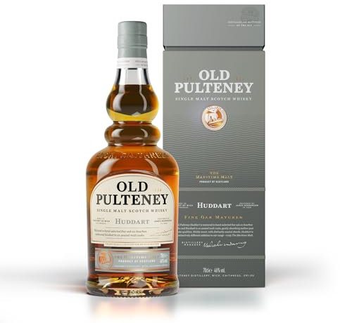 OLD PULTENEY - Huddart - Whisky Single Malt - 46% Alcool - Origine : Écosse/Highlands - Notes d'épices & vanille - A déguster pur - 70 cl
