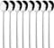 AOOSY Lot de 8 cuillères à soupe rondes coréennes en acier inoxydable pour utilisation domestique et professionnelle 21,6 cm