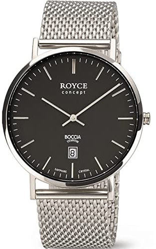 Boccia Klassische Uhr 3634-05